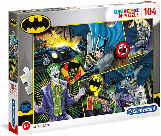 Kids Puzzle Batman for 6+ Years 104pcs Clementoni