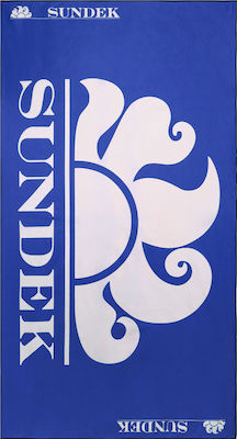 Sundek Jin Strandtuch Blau 170x100cm.