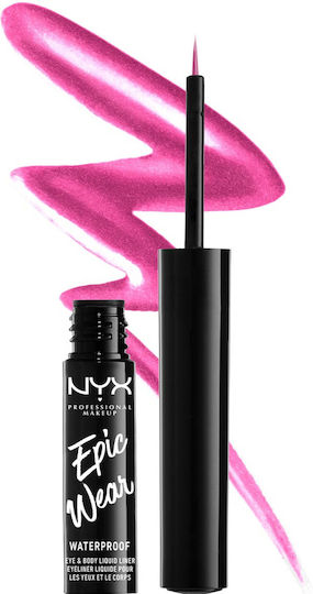 NYX Professional Makeup Epic Wear Metallic Liquid Liner Waterproof Liquid Eye Liner 3.5ml