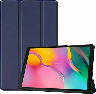 Trifold Flip Cover Δερματίνης Μπλε (Galaxy Tab A7)