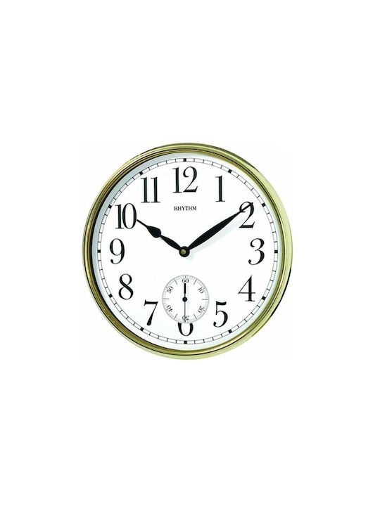 Rhythm Wall Clock Plastic Ø33cm