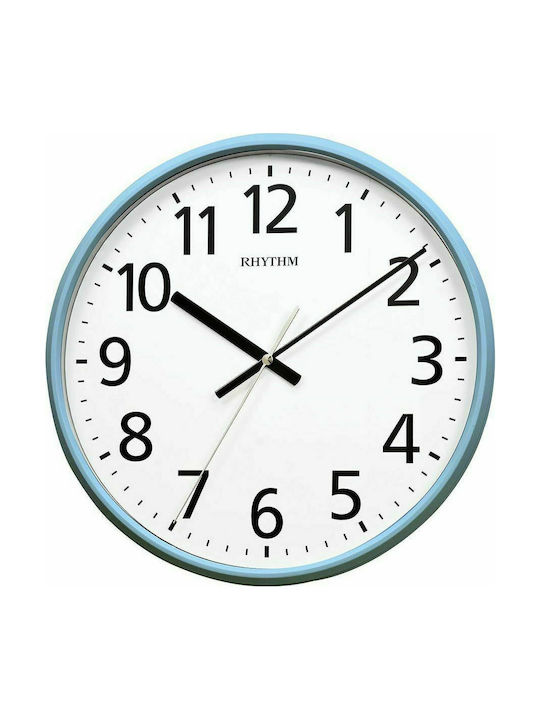 Rhythm Ρολόι Τοίχου Αθόρυβο Πλαστικό 36cm