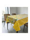 Linea Home Fustă Pătrată Din Bumbac Lemon Galben 140x140cm