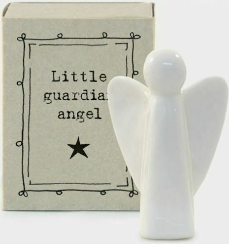 Synchronia Dekorativ Statuette aus Keramik 3x2x4.5cm 1Stück
