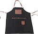 Fabrik Apron Full Body Black