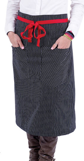 Palatex Ποδιά Kellner Taille Schwarz
