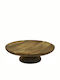 Atmosphera Tortieră Lemn cu Picior Maro 25x25x9buc