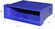 Adeleq Mounting Base for Lighting Fixtures made of Aluminum Blue 3-96119