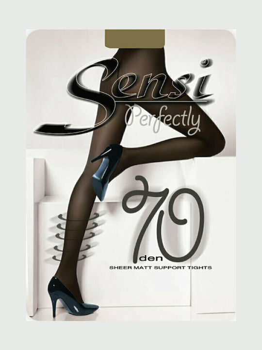 Sensi Perfectly Women's Pantyhose 70 Den Black