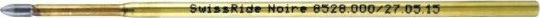 Caran D'ache Replacement Ink for Pen Medium Black