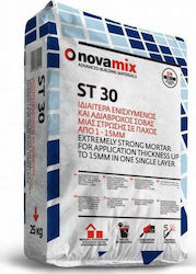 Novamix Σοβάς Plaster Fillers ST 30 Water-repellent One-coat Plaster 10200 25kg Novamix Σοβάς Plaster Fillers ST 30 Water-repellent One-coat Plaster 10200 25kg