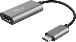 Trust Dalyx USB-C männlich zu HDMI weiblich