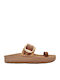 Eva Leather Women's Anatomic Sandals Tabac Brown