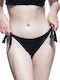 Bluepoint Bikini Brazil with Ties Black