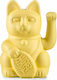 Donkey Διακοσμητική Γάτα από Πλαστικό Lucky Cat Maneki Yellow 10.5x8.5x15cm