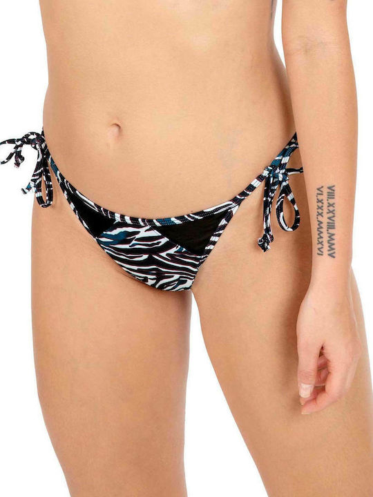 Dorina Mombasa Bikini Slip with Ties Black