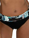 Marafa Bikini Slip Hohe Taille Schwarz