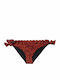 Bikini Slip with Ties Floral