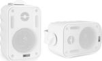 Power Dynamics Passive On-wall Speakers 25W BGO30 100.042 (Pair) 12x10x18cm in White Color