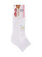 Dal 928 Damen Einfarbige Socken Weiß 1Pack