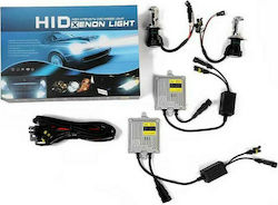 Hid Global Xenon Σετ Φωτισμού Αυτοκινήτου H4 55W 12V 6000K Ψυχρό Λευκό