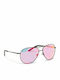 Nike Chance M Women's Sunglasses with Black Metallic Frame and Mirror Lenses