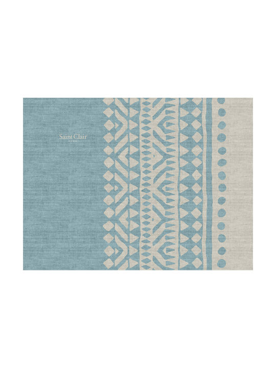 Saint Clair 3039 Platzdeckchen Stoff Denim 45x33cm 1719030121015 1Stück