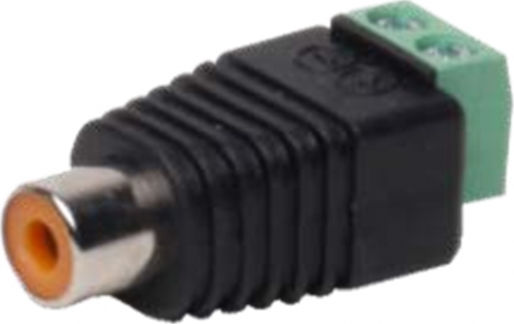 Tele Anschlussstecker für CCTV-Systeme AA-010/RCA01F