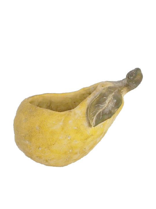 Espiel Pot Yellow 20x20x20cm Pear