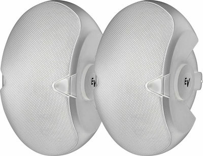 Electro-Voice Passive On-wall Speakers 100W Evid 4.2 (Pair) in White Color