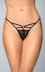 Softline 2473 G-String Femei Sexy Șir de caractere Negru
