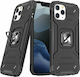 Wozinsky Ring Armor Back Cover Plastic Negru (i...