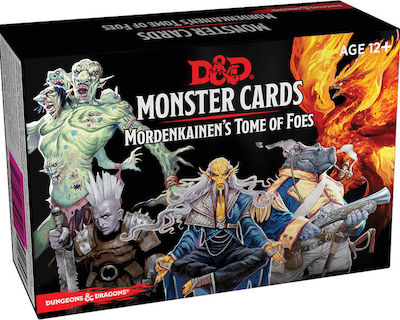 Wizards of the Coast D&D Monster Cards: Mordenkainen's Tome of Foes (109 cards) Dungeons & Dragons Палуба GF9C72280000