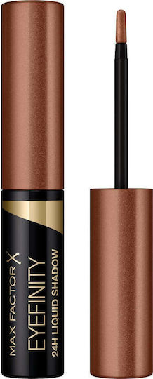Max Factor Eyefinity 24H Σκιά Ματιών σε Υγρή Μορφή 004 Teasing Bronze 9.7ml