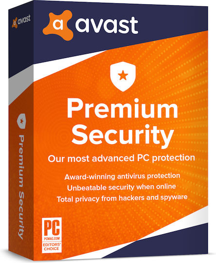 Avast! Premium Security за 10 устройства и 1 година използване (Електронно разрешение)