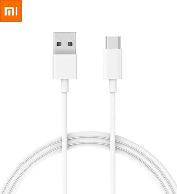 Xiaomi USB 2.0 Cablu USB-C bărbătesc - USB-A de sex masculin Alb 1m (BHR4422GL)