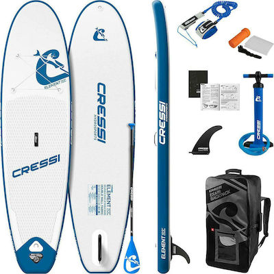 CressiSub Element 10'2'' Inflatable SUP Board with Length 3.1m