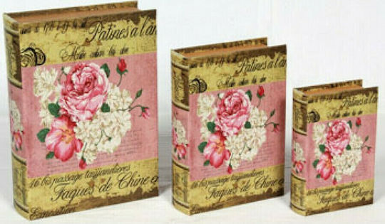 Etoile Set Cutii Decorative Colorat În formă de carte 3buc