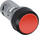 Abb CP1-10R-02 Industrial Push Button Μπουτόν με Επαναφορά IP66 Κόκκινο 22612
