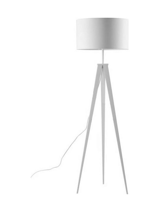 Fan Europe Ibis-PT Vintage Floor Lamp H160xW50cm. with Socket for Bulb E27 White