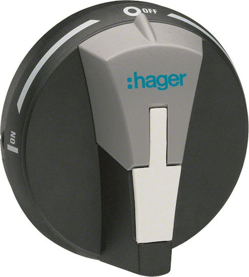 Hager Control Switch Industrial Facilities Detachable Front Handle for Switches 100-125A HZC011