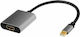 LogiLink Converter mini DisplayPort male to HDMI female Gray 1pcs CDA0110