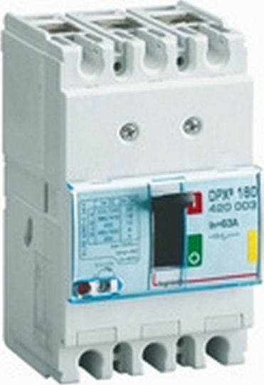 Legrand DPX3 Industrial Power Διακόπτης Ισχύος 3P 63Α 16kA 420003