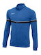 Athletic Kids Cardigan Dri-Fit Knitted Blue Academy 21 Track Jr