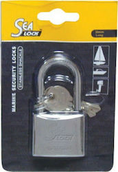 Lalizas Steel Padlock Lengthened with Key 30mm 1pcs