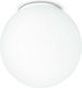 Fan Europe Lampd-PL20 BCO City Ceiling Mount Light 22cm White with Socket E14