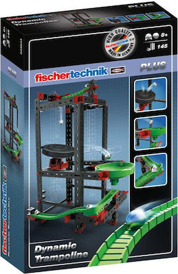 Fischer Technik Παιχνίδι Κατασκευών Μεταλλικό Dynamic Plus Trampoline Marble Run