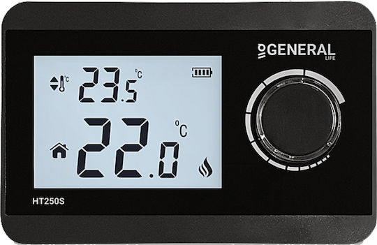 General Life HT 250S Set Digital Thermostat Black