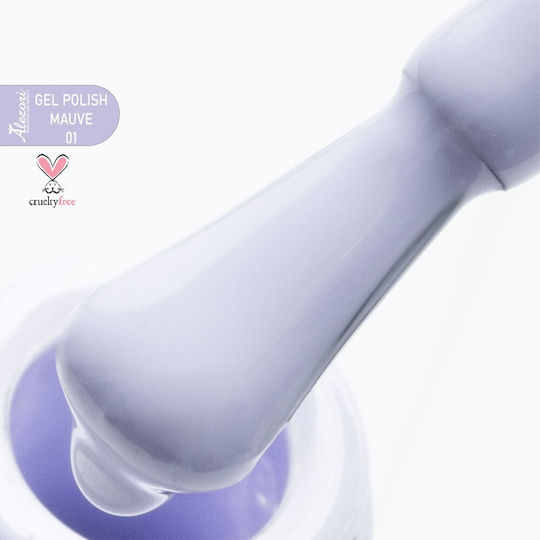 Alezori Classic Semipermanent Lac de Unghii 115 Violet deschis 15ml 1buc