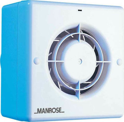 Manrose CF/100S Ventilator de Baie 100mm Alb